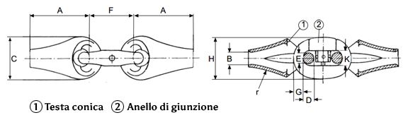 Testa conica